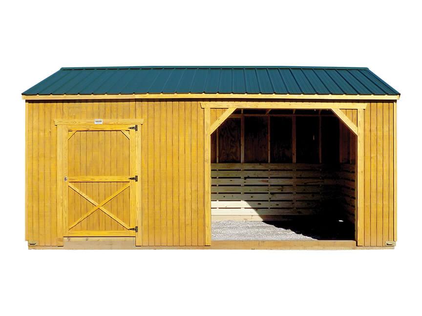 Animal Shelter with Tack Room